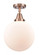 Beacon - 1 Light - 10 inch - Antique Copper - Semi-Flush Mount (3442|447-1C-AC-G201-10-LED)