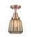 Chatham - 1 Light - 7 inch - Antique Copper - Semi-Flush Mount (3442|447-1C-AC-G146)