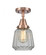 Chatham - 1 Light - 7 inch - Antique Copper - Semi-Flush Mount (3442|447-1C-AC-G142)