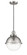 Hampden - 1 Light - 9 inch - Brushed Satin Nickel - Cord hung - Mini Pendant (3442|201C-SN-HFS-82-SN-LED)