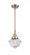 Oxford - 1 Light - 8 inch - Brushed Satin Nickel - Mini Pendant (3442|447-1S-SN-G532)