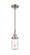Dover - 1 Light - 5 inch - Brushed Satin Nickel - Mini Pendant (3442|447-1S-SN-G314-LED)