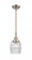 Colton - 1 Light - 6 inch - Brushed Satin Nickel - Mini Pendant (3442|447-1S-SN-G302)