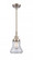 Bellmont - 1 Light - 7 inch - Brushed Satin Nickel - Mini Pendant (3442|447-1S-SN-G192-LED)