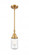 Dover - 1 Light - 5 inch - Satin Gold - Mini Pendant (3442|447-1S-SG-G314-LED)