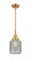Stanton - 1 Light - 6 inch - Satin Gold - Mini Pendant (3442|447-1S-SG-G262)