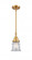 Canton - 1 Light - 7 inch - Satin Gold - Mini Pendant (3442|447-1S-SG-G182S-LED)