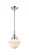 Oxford - 1 Light - 8 inch - Polished Nickel - Mini Pendant (3442|447-1S-PN-G531)