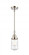 Dover - 1 Light - 5 inch - Polished Nickel - Mini Pendant (3442|447-1S-PN-G314)