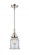 Canton - 1 Light - 7 inch - Polished Nickel - Mini Pendant (3442|447-1S-PN-G182-LED)