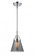 Cone - 1 Light - 6 inch - Polished Chrome - Mini Pendant (3442|447-1S-PC-G63-LED)