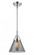 Cone - 1 Light - 8 inch - Polished Chrome - Mini Pendant (3442|447-1S-PC-G43-LED)