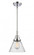 Cone - 1 Light - 8 inch - Polished Chrome - Mini Pendant (3442|447-1S-PC-G44)