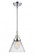 Cone - 1 Light - 8 inch - Polished Chrome - Mini Pendant (3442|447-1S-PC-G42)
