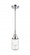 Dover - 1 Light - 5 inch - Polished Chrome - Mini Pendant (3442|447-1S-PC-G314-LED)
