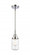 Dover - 1 Light - 5 inch - Polished Chrome - Mini Pendant (3442|447-1S-PC-G312-LED)