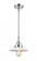 Halophane - 1 Light - 9 inch - Polished Chrome - Mini Pendant (3442|447-1S-PC-G1-LED)