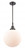 Beacon - 1 Light - 12 inch - Oil Rubbed Bronze - Mini Pendant (3442|447-1S-OB-G201-12)