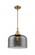 Bell - 1 Light - 12 inch - Brushed Brass - Mini Pendant (3442|447-1S-BB-G73-L)
