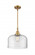 Bell - 1 Light - 12 inch - Brushed Brass - Mini Pendant (3442|447-1S-BB-G72-L)