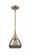 Fulton - 1 Light - 7 inch - Brushed Brass - Mini Pendant (3442|447-1S-BB-G173)