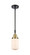 Dover - 1 Light - 5 inch - Black Antique Brass - Mini Pendant (3442|447-1S-BAB-G311-LED)