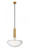 Edison - 1 Light - 10 inch - Satin Gold - Cord hung - Mini Pendant (3442|198-1P-SG-BB250LED)