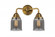 Bell - 2 Light - 13 inch - Brushed Brass - Bath Vanity Light (3442|288-2W-BB-G53)