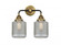 Stanton - 2 Light - 14 inch - Black Antique Brass - Bath Vanity Light (3442|288-2W-BAB-G262-LED)