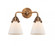 Cone - 2 Light - 14 inch - Antique Copper - Bath Vanity Light (3442|288-2W-AC-G61)