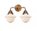 Oxford - 2 Light - 16 inch - Antique Copper - Bath Vanity Light (3442|288-2W-AC-G531)