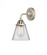Cone - 1 Light - 6 inch - Brushed Satin Nickel - Sconce (3442|288-1W-SN-G62-LED)