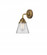 Cone - 1 Light - 6 inch - Brushed Brass - Sconce (3442|288-1W-BB-G62-LED)