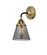 Cone - 1 Light - 6 inch - Black Antique Brass - Sconce (3442|288-1W-BAB-G63)
