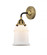 Canton - 1 Light - 6 inch - Black Antique Brass - Sconce (3442|288-1W-BAB-G181)
