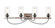 Paladin - 4 Light - 35 inch - Matte Black - Bath Vanity Light (3442|442-4W-BK-G4424-LED)