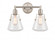 Luna - 2 Light - 18 inch - Satin Nickel - Bath Vanity Light (3442|422-2W-SN-G4222-7-LED)
