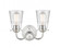Scarlett - 2 Light - 14 inch - Polished Chrome - Bath Vanity Light (3442|421-2W-PC-G4214-LED)