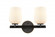 Remy - 2 Light - 15 inch - Black Satin Brass - Bath Vanity Light (3442|420-2W-BSB-G4201)