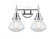 Olean - 2 Light - 16 inch - Polished Chrome - Bath Vanity Light (3442|447-2W-PC-G322-LED)