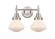 Olean - 2 Light - 16 inch - Satin Nickel - Bath Vanity Light (3442|447-2W-SN-G321-LED)