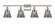 Cone - 4 Light - 36 inch - Polished Nickel - Bath Vanity Light (3442|916-4W-PN-G63-LED)