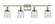 Bell - 4 Light - 36 inch - Polished Nickel - Bath Vanity Light (3442|916-4W-PN-G52-LED)