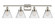 Cone - 4 Light - 38 inch - Polished Nickel - Bath Vanity Light (3442|916-4W-PN-G42-LED)