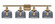 Bell - 4 Light - 38 inch - Brushed Brass - Bath Vanity Light (3442|916-4W-BB-G73-LED)