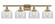 Bell - 4 Light - 38 inch - Brushed Brass - Bath Vanity Light (3442|916-4W-BB-G72)