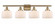 Bell - 4 Light - 38 inch - Brushed Brass - Bath Vanity Light (3442|916-4W-BB-G71-LED)