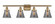 Cone - 4 Light - 36 inch - Brushed Brass - Bath Vanity Light (3442|916-4W-BB-G63-LED)