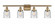 Bell - 4 Light - 36 inch - Brushed Brass - Bath Vanity Light (3442|916-4W-BB-G54-LED)