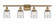 Bell - 4 Light - 36 inch - Brushed Brass - Bath Vanity Light (3442|916-4W-BB-G52)